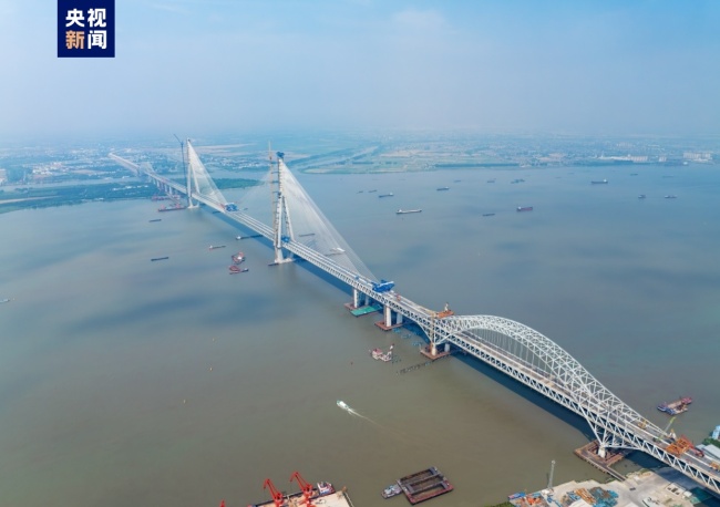 “毫米级”精准合龙！常泰长江大桥全线贯通-第4张-国内资讯-重视网